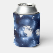 Moonlight Glow Moon Phasen in Sky Clouds Dosenkühler (Kanne Rückseite)