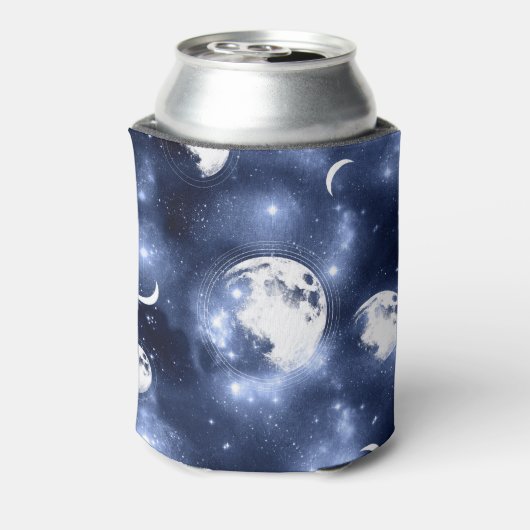 Moonlight Glow Moon Phasen in Sky Clouds Dosenkühler (Kanne Rückseite)