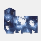 Moonlight Glow Moon Phasen in Sky Clouds Geschenkschachtel (Ungefaltet)