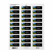 Moonlight Grizzly Bear Label (Vorne)