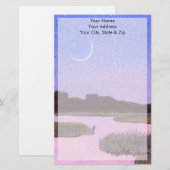 Moonlight Heron Briefpapier (Vorne/Hinten)