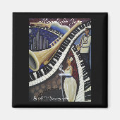 Moonlight Jazz Magnet (Vorne)