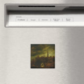 Moonlight Landschaft Magnet (In Situ (Geschirrspüler))