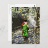 Moonlight Maiko Postkarte (Vorne/Hinten)