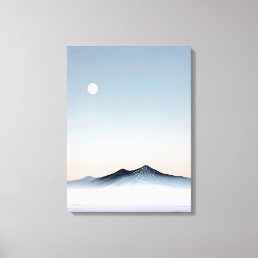 Moonlight Majestät Leinwanddruck (Vorderseite)