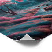 Moonlight Meadow Poster (Ecke)