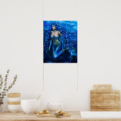 moonlight mermaid 28 x 24 value poster (Küche)