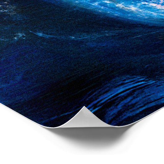 moonlight mermaid 28 x 24 value poster (Ecke)