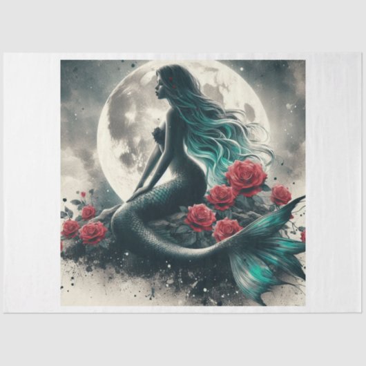 Moonlight Mermaid Seidenpapier (Vorderseite)