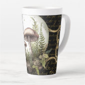 Moonlight Mushroom Garden Latte Tasse (Rechte Ecke)