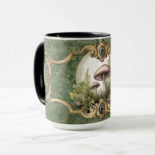 Moonlight Mushroom Garden Tasse (Vorderseite Links)