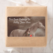 Moonlight Night Dream Horst Lady Buchzeichen Label (Insitu)