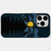 Moonlight Ninja Phone case (Rückseite (Horizontal))