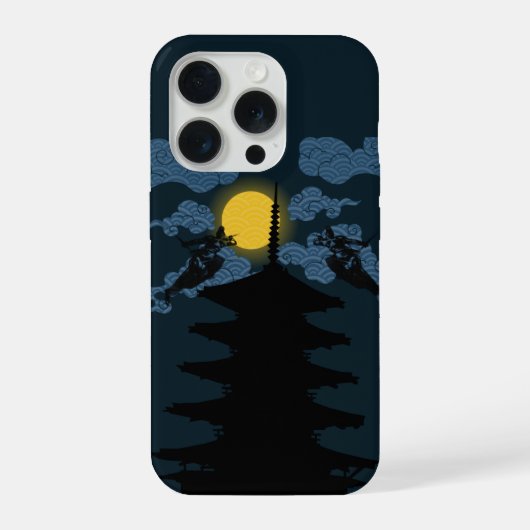 Moonlight Ninja Phone case iPhone Hülle (Rückseite)