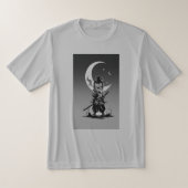 Moonlight Ninja Warrior T - Shirt - Japanisch Samu (Ablage )