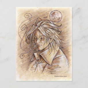 Moonlight Null Postkarte