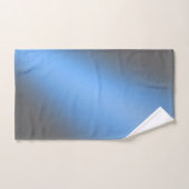 Moonlight Ombre Gray & Blue Badhandtuch Set (Handtuch)