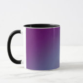 Moonlight Ombre Lila & blau Tasse (Links)