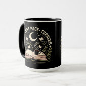 Moonlight Page-Turners buchen Moon Tasse (Vorderseite Links)
