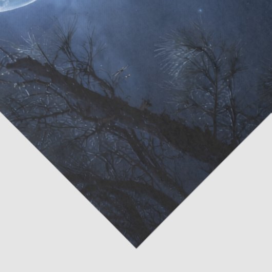 Moonlight Panther Seidenpapier (Ausschnitt)