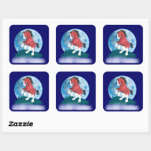 Moonlight Prancer Horse Sticker (Blatt)