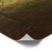 Moonlight - Ralph Albert Blakelock Fine Art Poster (Ecke)