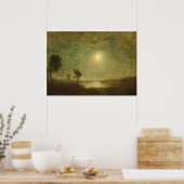 Moonlight - Ralph Albert Blakelock Fine Art Poster (Küche)