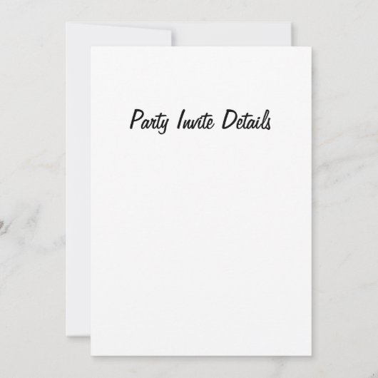 Moonlight Raven Halloween Einladung (Rückseite)