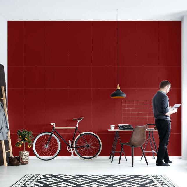 Moonlight Red Tapete (Wohnbereich)