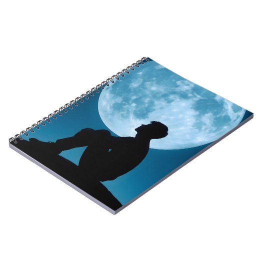 Moonlight Reflections Notebook Notizblock (Linke Seite)