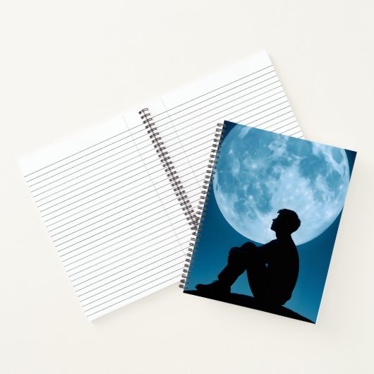 Moonlight Reflections Spiral Notebook Notizblock (Innenseite)