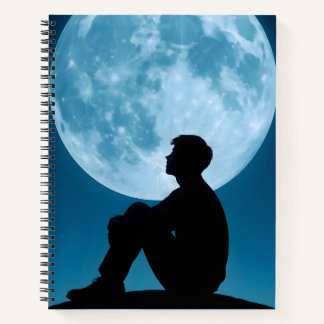 Moonlight Reflections Spiral Notebook Notizblock
