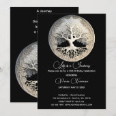 Moonlight Remembered | Baum des Lebens Einladung (Vorne/Hinten)