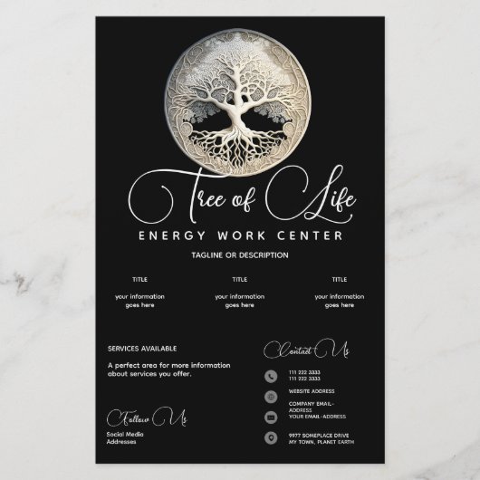 Moonlight Remembered | Baum des Lebens Flyer (Vorne)
