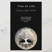 Moonlight Remembered | Baum des Lebens Flyer (Hinten)