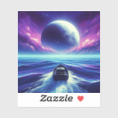 Moonlight Ride Aufkleber (Blatt)