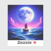 Moonlight Ride Aufkleber (Blatt)