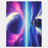 Moonlight Ride Fleecedecke (Vorderseite)