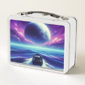 Moonlight Ride Metall Brotdose (Rückseite)