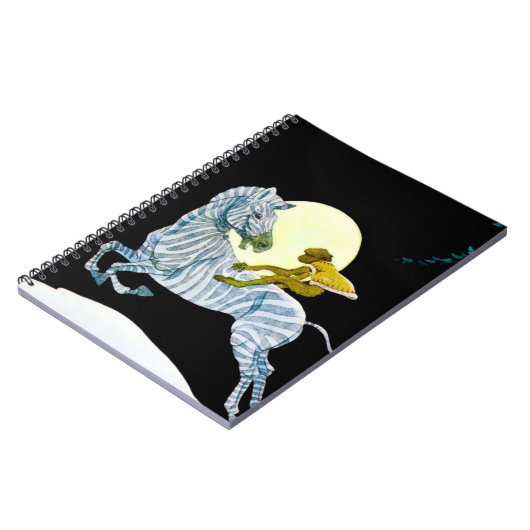 Moonlight Ride Notizblock (Linke Seite)