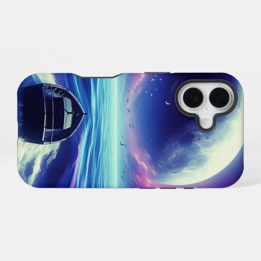Moonlight Ride Phone Case iPhone 16 Hülle (Rückseite (Horizontal))