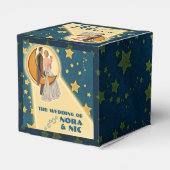 Moonlight Romance Gastgeschenk Hochzeit Boxes Geschenkschachtel (Rückseite)