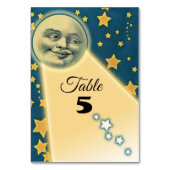 Moonlight Romance Hochzeiten Tischnummern (Rückseite)