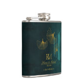 Moonlight Romance Trauzeuge Emerald Green ID881 Flachmann (Rechts)