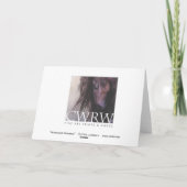 Moonlight Serenade Notecard Karte (Rückseite)