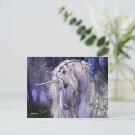 Moonlight Serenade Postkarte (Stehend Vorderseite)