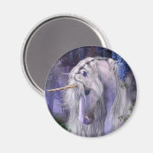 Moonlight Serenade Unicorn Magnet (Vorderseite/Rückseite)