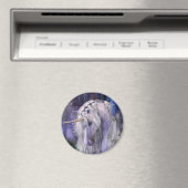 Moonlight Serenade Unicorn Magnet (In Situ (Geschirrspüler))