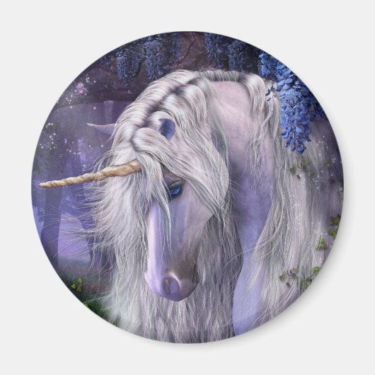 Moonlight Serenade Unicorn Magnet (Vorne)