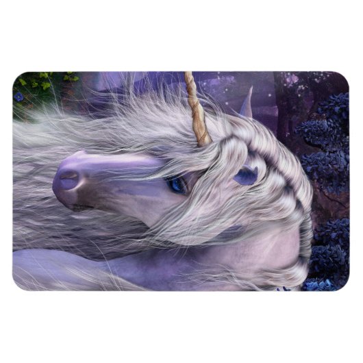Moonlight Serenade Unicorn Premium Flexi Magnet (Horizontal)